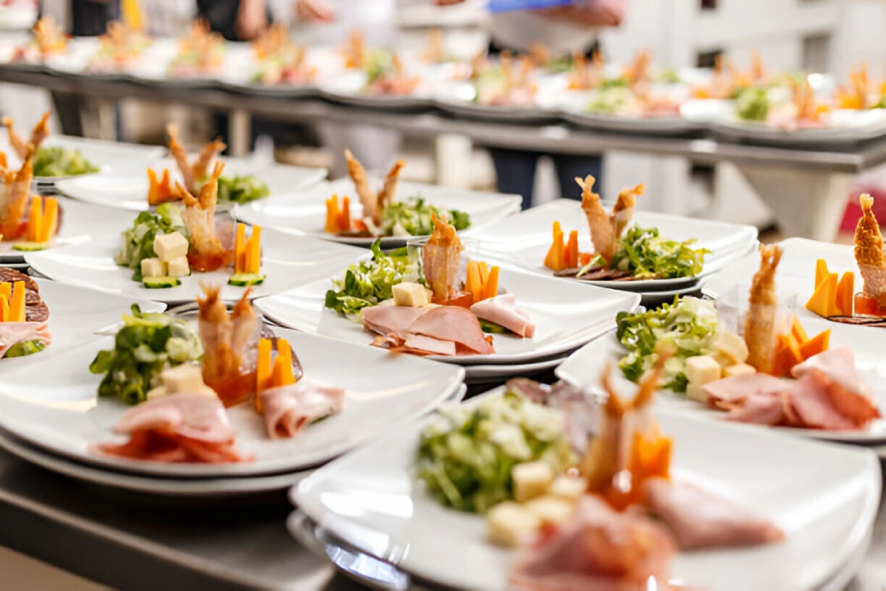 Plated Wedding Catering Service by Baguette Catering