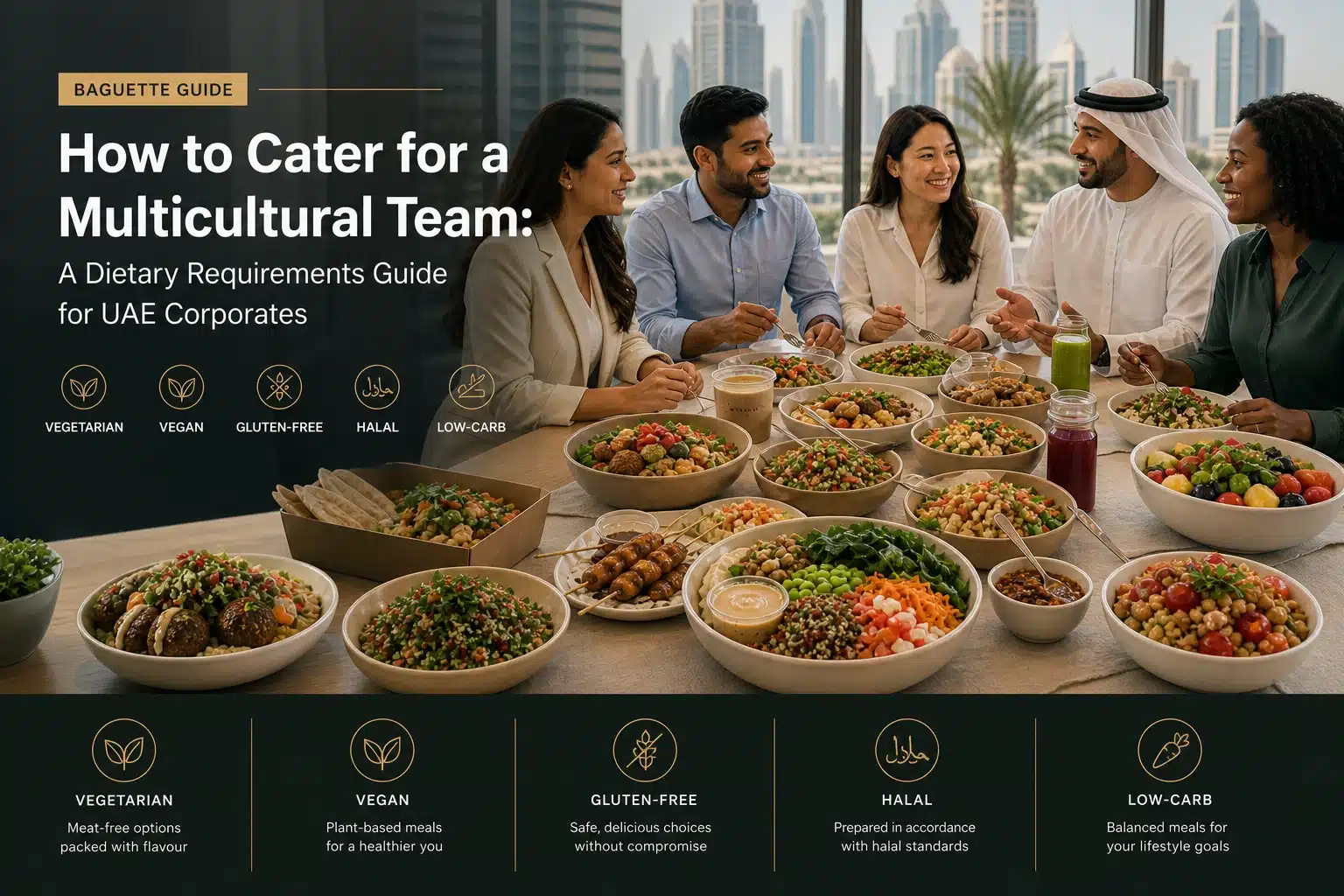 How to Cater for a Multicultural Team - A Dietary Requirements Guide for UAE Corporates