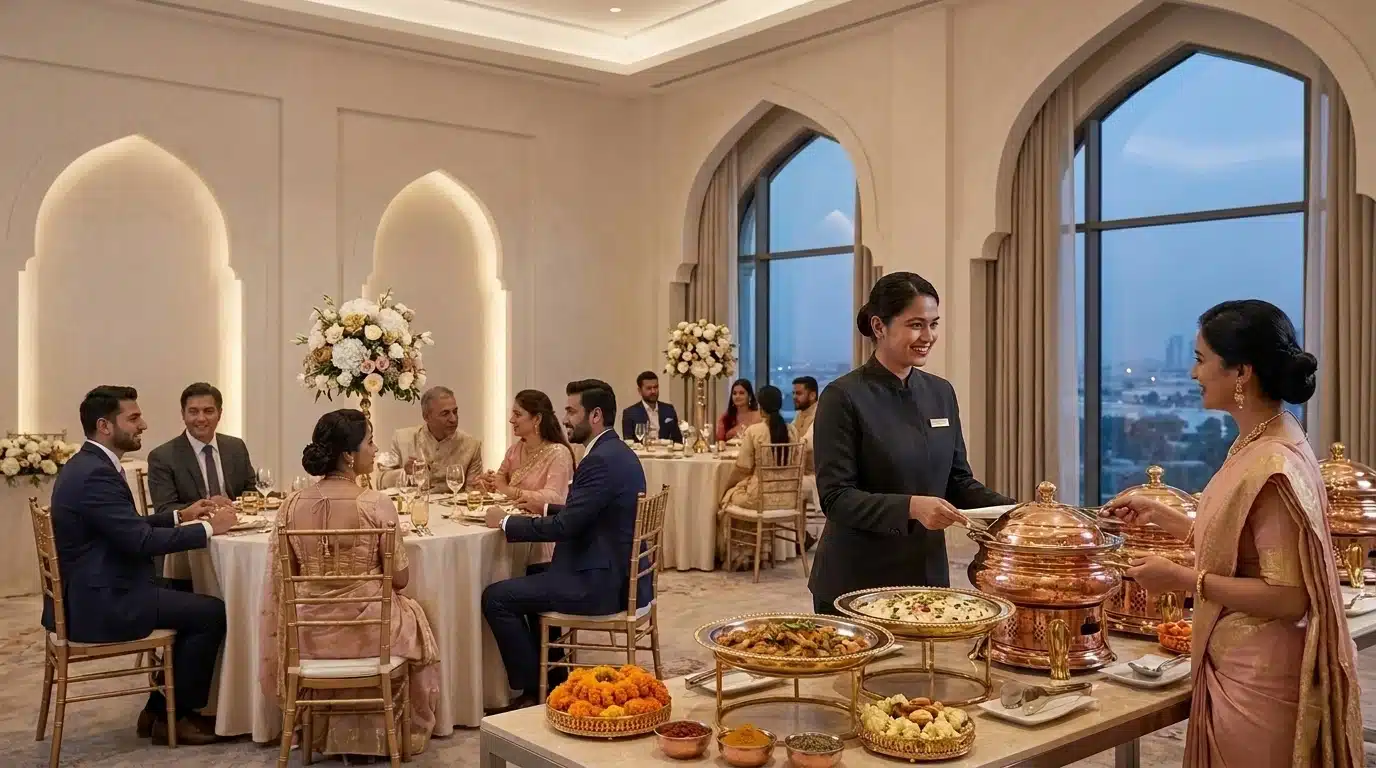 How to Plan an Indian Wedding Reception in Abu Dhabi: A Catering Guide