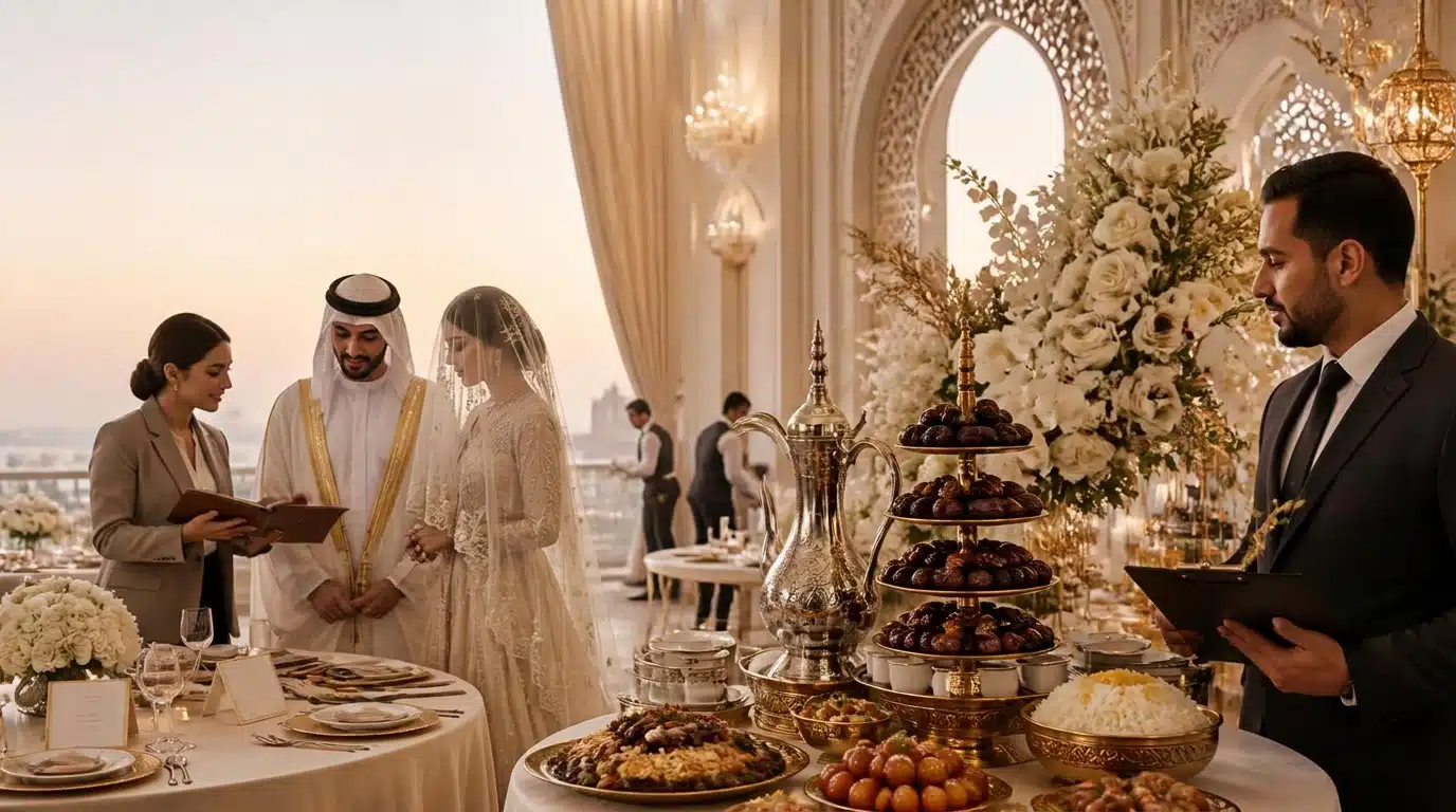 Planning an Emirati Wedding in Abu Dhabi: A Catering Timeline & Checklist
